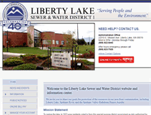 Tablet Screenshot of libertylake.org